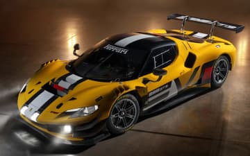 フェラーリ、新型「296 GT3 Evo」公開 エアロダイナミクスや冷却性能を向上したレーシングカー