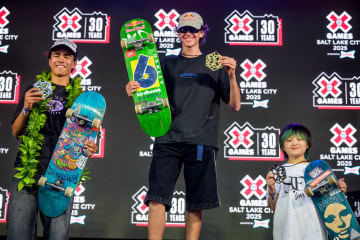 “史上最年少”で銅メダル獲得！10歳・河上恵蒔がX Gamesで“最年少メダル獲得記録”も更新