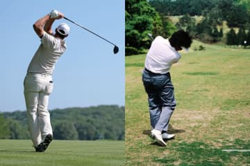 岡本綾子とS・シェフラーに共通点を発見！　力まずヘッドスピードを上げるコツは右足にあった【プロコーチが解説】