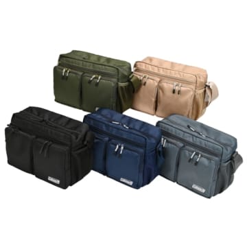 旅にも撮影にもフィット！ ColemanショルダーバッグLに新色5カラー