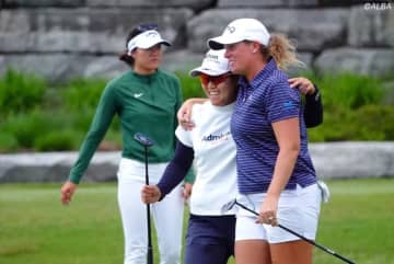畑岡奈紗がツアー唯一のダブルス戦で米国人選手と初タッグ　抜群の相性で最終日に巻き返し18位タイでフィニッシュ！