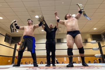 【大日本】橋本＆神谷が豪快タッグ勝利！江別の熱気に応えた“ストロングBJ”の貫禄＜6.29江別大会＞