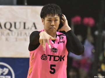 秋田の田口成浩が契約継続「全力を尽くします」B1通算3P600本を達成した名シューター