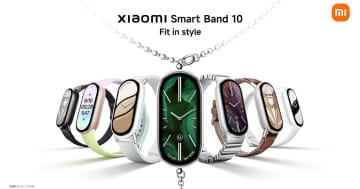 「Xiaomi Smart Band 10」が6月27日より発売！お手頃価格で購入できるコスパスマートバンドの最新作