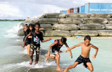 ツバル、人口の4割が移住応募　豪へ、温暖化で水没危機