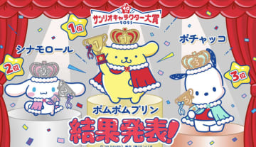 トレンド入り！2025年サンリオキャラクター大賞ーー"わんこ旋風"が頂点に！ポムポムプリンが9年ぶりの1位に返り咲き