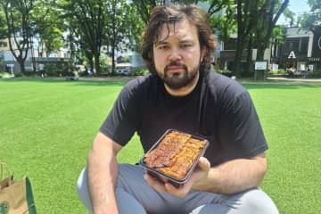 【新日本】ウルフ・アロン「払わせてください」　ひつまぶし弁当持参…灼熱のピクニック取材で胸中激白