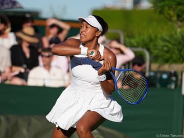 大坂なおみ、予選勝者の世界126位にストレート勝ちし2年連続の初戦突破「またグランドスラムでプレーできることにワクワクしていた」[ウィンブルドン]