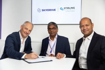 SkyDrive、空飛ぶクルマ操縦桿の設計・製造で英Stirling Dynamicsと提携