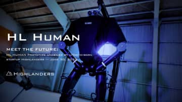 ハイランダーズ、国産AIヒューマノイド「HL Human」を公開