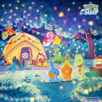 「Pokémon Sleep」グローバルリリース2周年記念の映像が公開！7月14日より開催のイベントではキモリ・アチャモ・ミズゴロウが登場