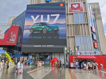 小米のSUV「YU7」、発売1時間で28万台突破の快挙