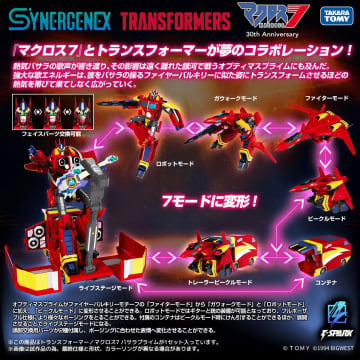 「トランスフォーマー/マクロス7 バサラプライム」、ビークルモードや、トレーラーモードなど、7つの変形が明らかに