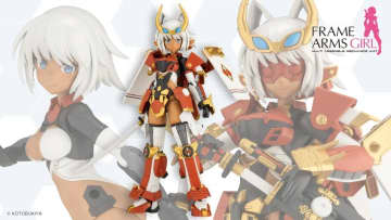 「フレームアームズ・ガール」より和風なアーマーを纏った美少女「信玄」が12月発売！