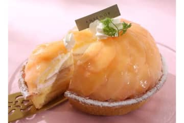 【アンテノール】まるっと桃を楽しむケーキも！夏を味わう「桃フェスタ」開催