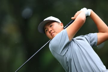矢野仁貴が暫定首位 連覇かかる松山茉生は出遅れ／日本アマ