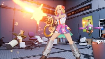 D3P新作はサイボーグ武装少女VSブラック企業アクションSTGに！『ゼンシンマシンガール』PC/PS5/スイッチ2向けに10月23日発売決定