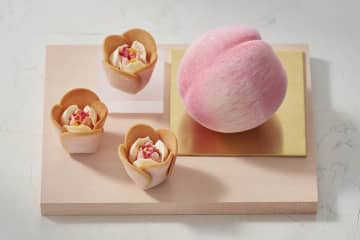 TOKYOチューリップローズ“桃のカプレーゼ風”スイーツ＆バターサンド、名古屋タカシマヤで