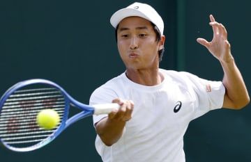 望月慎太郎が四大大会初勝利　ウィンブルドン第2日