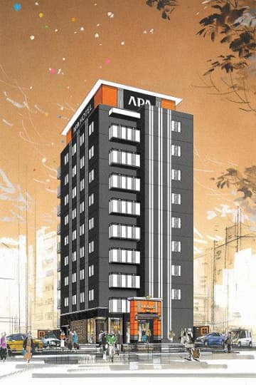 アパホテル〈鹿児島天文館〉、新築棟を増築　2026年9月開業予定