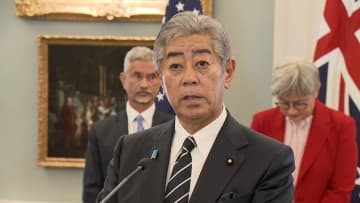 日米豪印4カ国が中国の海洋進出など念頭に連携確認　重要鉱物資源で協力進めることで一致　「クアッド」 外相会合