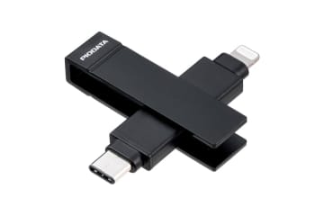 USB Type-C/A、Lightningの3種からコネクタを選べるUSBメモリ、サンワサプライが発売