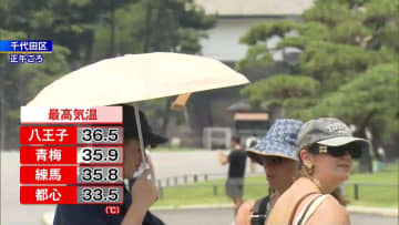 東京は7月も猛暑日でスタート　江戸川区ではじゃぶじゃぶ池も開始