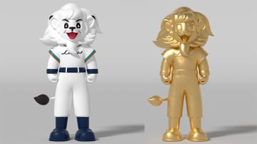 西武、9月6日のロッテ戦で球団公式マスコットのレオのフィギュアを来場者配布