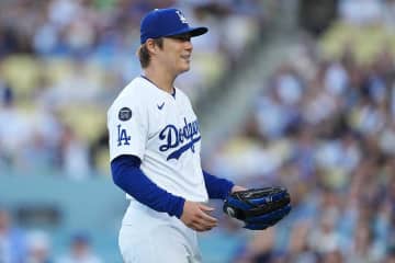 山本由伸にいきなり大量援護「見たことにない」　米実況席が冗談交じりに指摘「場所変えないかも…笑」