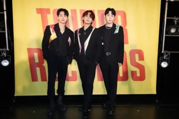 MYNAME、タワーレコード渋谷店で新曲を披露！感極まる場面も「日本での活動は大切な時間」