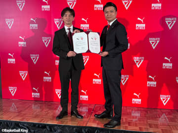 日本で“第3のスポーツ”に…プーマが千葉ジェッツとパートナーシップ契約を締結