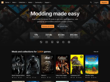 「我々は法律を遵守しますし、遵守しなければなりません」大手ModサイトNexus Mods、EU圏向けに近々年齢認証・アダルトコンテンツ制限が導入か
