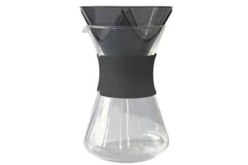 お湯を1回注ぐだけ！ 約40秒でコーヒーが淹れられるハリオの「お手軽コーヒーポット 1st」