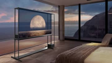 未来キターー！ 画面が透ける透過型4K有機ELテレビが登場。お値段1100万円也