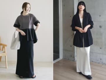 「夏の黒ファッション」をおしゃれに見せるコツは？ 配色・素材・シルエットで爽やかコーデに