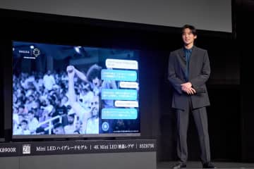 目黒蓮、テレビと会話！？「これからの新しいテレビの楽しみ方の一つだと」