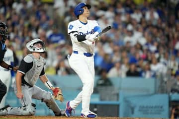 大谷翔平30号でMLB公式記者が大忙し　約30分で7連投、29回も繰り返した「Shohei Ohtani」
