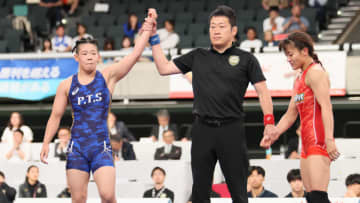 ＜レスリング＞【2025年全日本選抜選手権・特集】階級を下げた“伏兵”が殊勲、フィジカルの強さで世界を目指す…女子59kg級・德原姫花（自衛隊）
