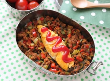 時短で助かる！子どもも喜ぶ「ボリューム満点のっけ弁当」レシピ3選