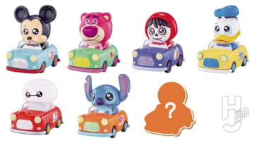 ディズニーキャラクターのしょんぼり顔がキュートな「TOMICA TUNES」や新たな「トミカプレミアム」をご紹介！ トランスフォーマーのかわいいぬいぐるみも新発売