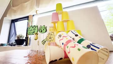 【工作あそび】飛べ！ くるくる紙コップ！
