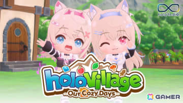 スローライフゲーム「ぷちホロの村 ～剣とお店と田舎暮らし～」英語対応が発表！森カリオペさんらホロライブEnglishのタレントが登場するPVも公開