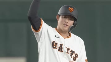 初の4番起用に応える！巨人・増田陸のタイムリーで2点を先制　打球はレフトのフェンスを直撃