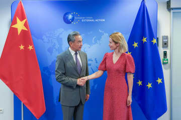 中国とEU、第13回ハイレベル戦略対話を開催