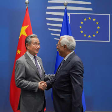 EU大統領、王毅氏と会談