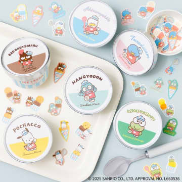 ポチャッコたちがアイス屋の店員さんに♪ロフト限定「はぴだんぶい」新グッズ57種がかわいいよ～！