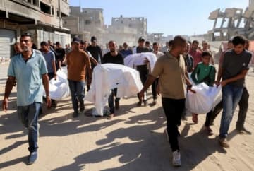 イスラエルによるガザ攻撃続く、８０人超死亡