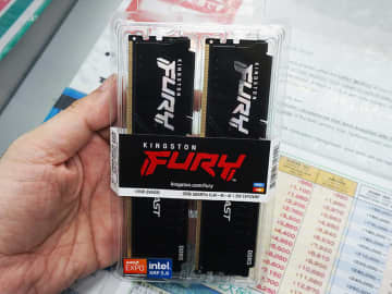KingstonのDDR5-5600メモリ「FURY Beast DDR5」に64GB×2枚組
