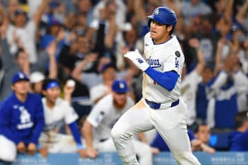 大谷翔平が激走のサヨナラホームインでドジャースが劇的逆転勝ち！ロバーツ監督「ショーヘイの判断。賢いプレーだ」