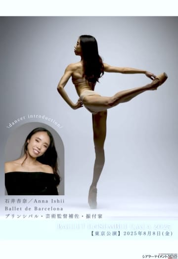 バルセロナバレエ団 プリンシパル　石井杏奈ワークショップ開催